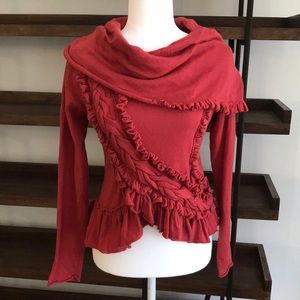 EUC. Anthropologie Cowl Neck Sweater